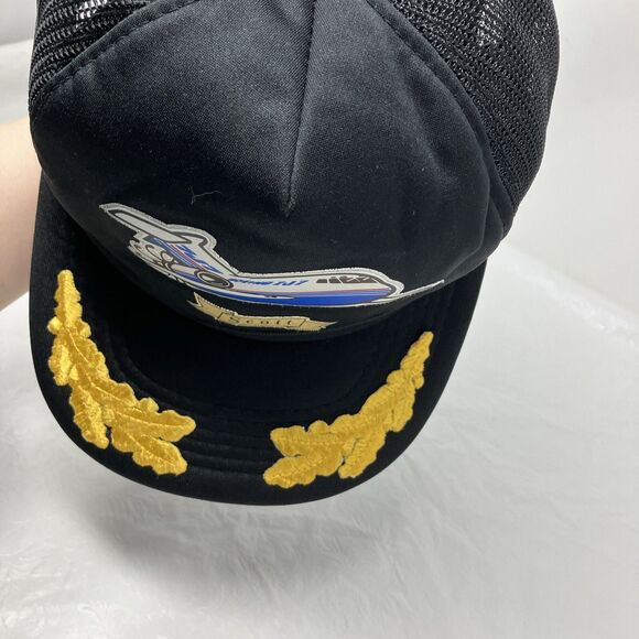 Vintage Boeing 7J7 Hat Cap Aviation Airplane Mesh Snapback RARE Failed Project - Picture 11 of 16